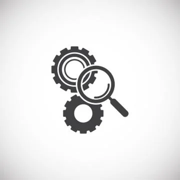 Engineering related icon on background for graphic and web design. Creative Stock Illustration