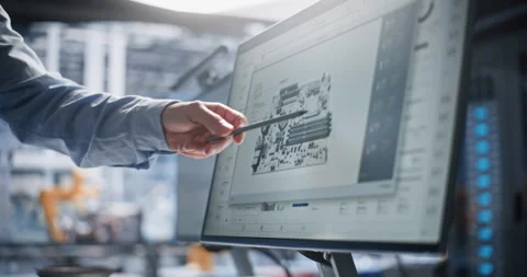 Engineering Review of Robotic Manufacturing System for Advanced Automated Stock Footage 344391019