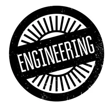 Engineering rubber stamp Stock Illustration
