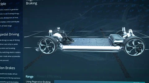 Engineering Software with Production Car Stock Footage 300990391