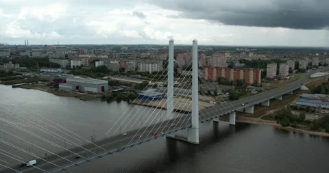 Engineering structures, transport interchanges. Stock Footage 284509545