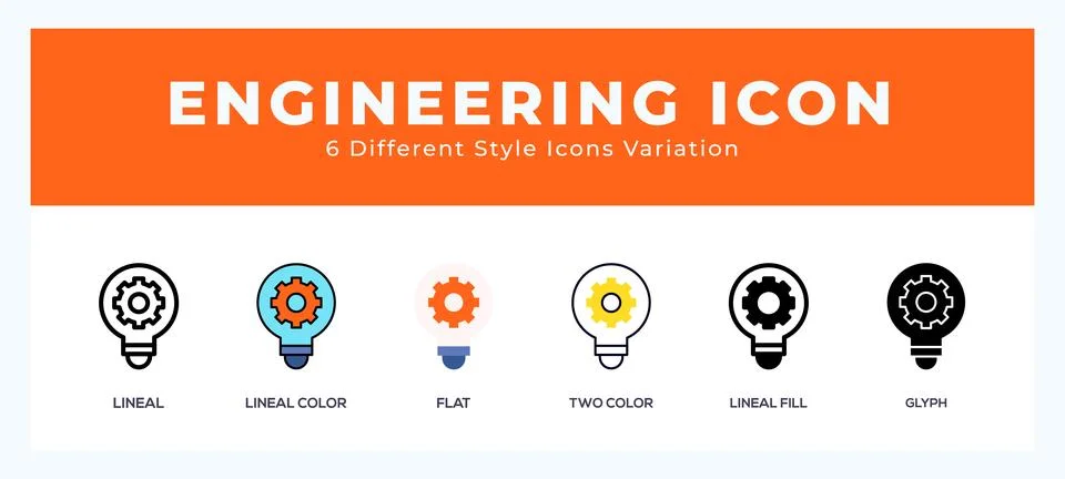 Engineering symbol. logo. icon vector illustration. Stock Illustration