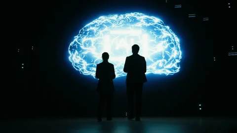 Engineering team implements digital guardrails on autonomous AI agent Stock Footage 329652885