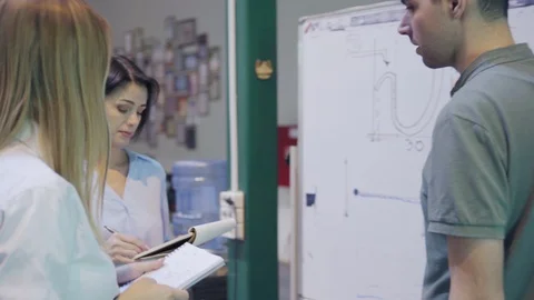 Engineering team plamming work Stock Footage 111642295