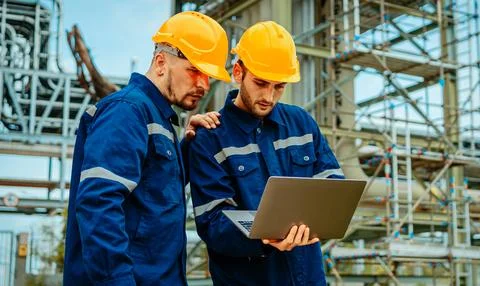 Engineering teamwork concept Foto stock