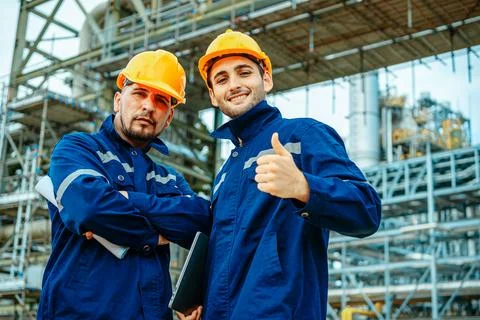 Engineering teamwork concept Stock Photos