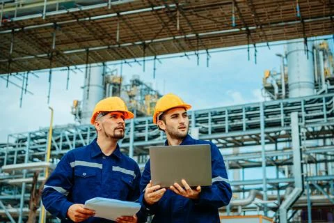 Engineering teamwork concept Stock Photos