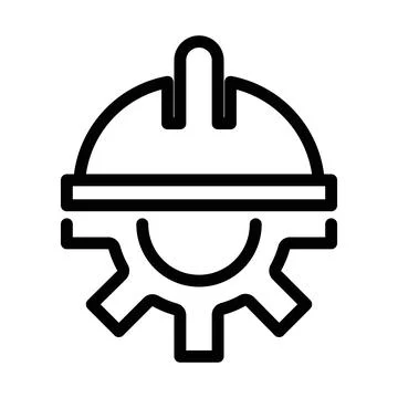 Engineering tool icon design in filled and outlined style Stock Illustration