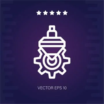 Engineering vector icon Stock Illustration