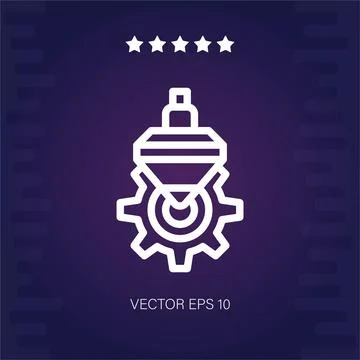 Engineering vector icon Stock Illustration