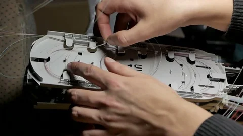 Engineers of the Internet provider Stock Footage 81449223