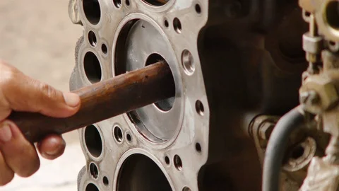 Engineers repair Stock Footage 93882229