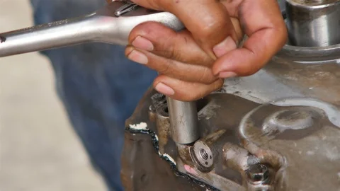 Engineers repair Stock Footage 93882622