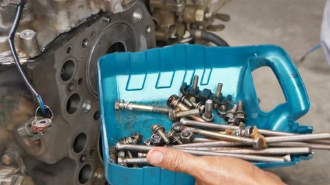 Engineers repair Stock Footage 93882700