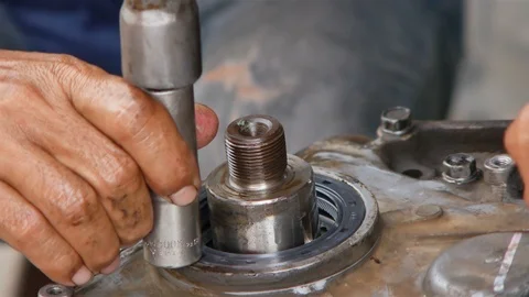 Engineers repair Stock Footage 93882760