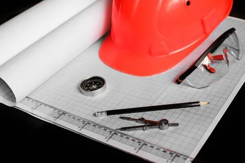 Engineer's tools Stock-Fotos