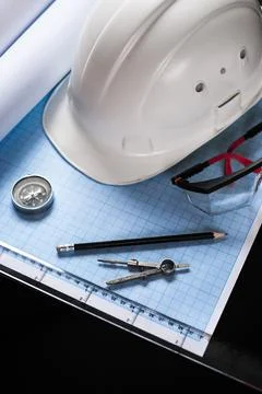 Engineer's tools Stock-Fotos