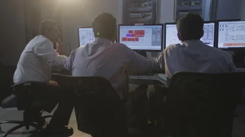 Engineers at work  Stock-Footage 55439311