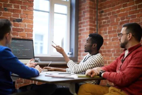 Engineers at work Stock Photos