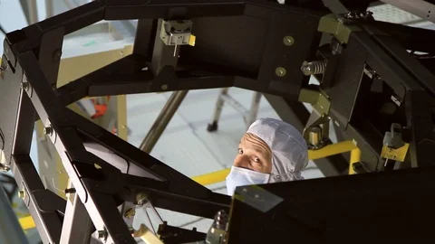 Engineers working at NASA Goddard Space Flight Center - 2016 Stock Footage 112131633