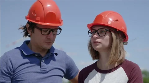 Engineers working in wind turbine electricity industrial. Stock Footage 158435547