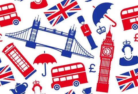 England background Stock Illustration