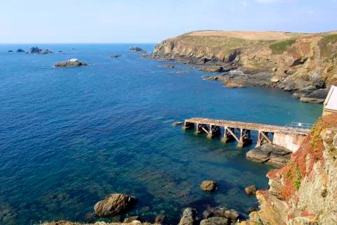 England, Cornwall, Lizard Point Stock Photos