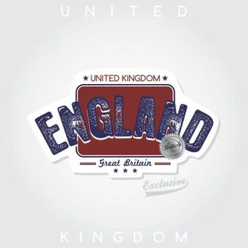 England emblem Stock Illustration
