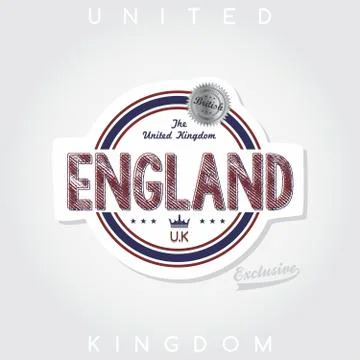 England emblem イラスト素材