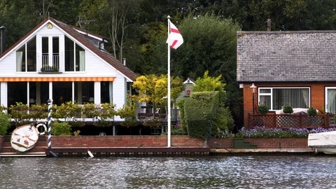 England Flag Stock Footage 118167545