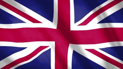 England Flag  Stock Footage 188188354