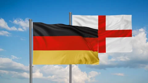 England flag Stock Footage 245110992