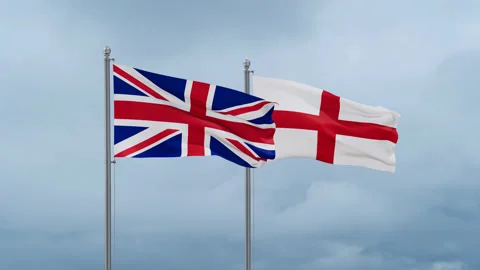 England flag Stock Footage 251747102