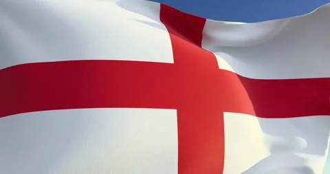England flag Stock Footage 299932697