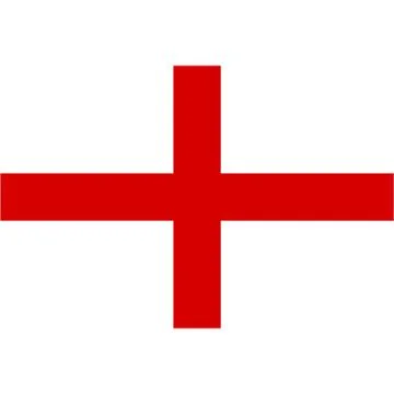 England flag Stock Illustration