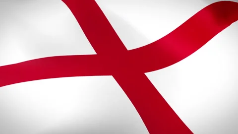 England Flag - Pack 2 Stock Footage 340607056