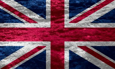 England flag texture as background Stock Photos