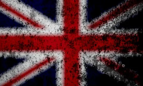 England flag texture as background Stock Photos