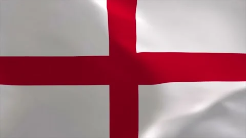 England Flag Waving Flag Animation 4K Mo... | Stock Video | Pond5