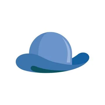 England Hat icon in flat style Stock Illustration