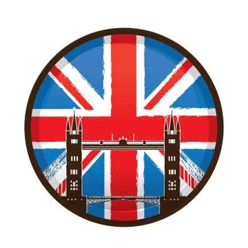 England Stock Illustration