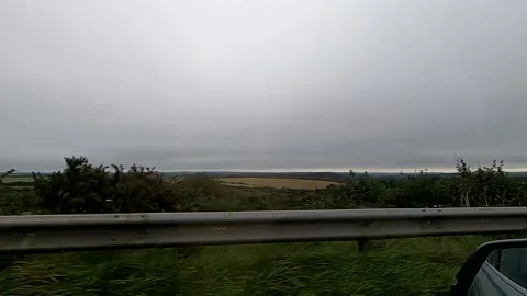 England Landscape Tracking Right Stock Footage 163092944