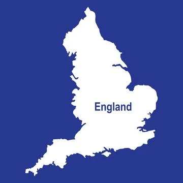 England map  design Illustrazione stock