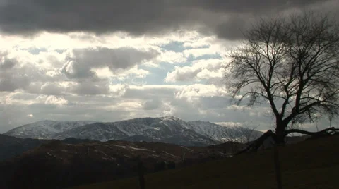 England mountains timelapse Stockbeeldmateriaal 29626778