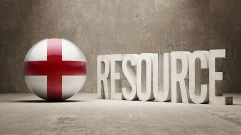 England. Resource Concept. Stock Illustration