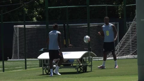 England train ahead of World Cup opener against Croatia Stock Footage 336929351