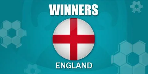 England is winner Stock Illustration
