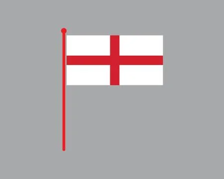 England,british flag icon logo vector Stock Illustration