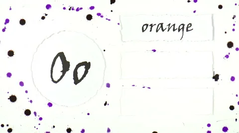 The English alphabet Vidéo 47556474