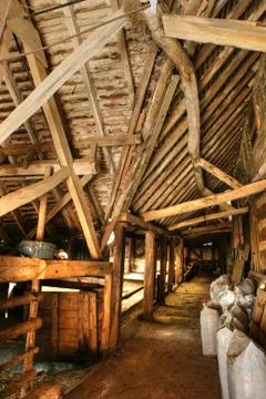English barn structure Stock Photos